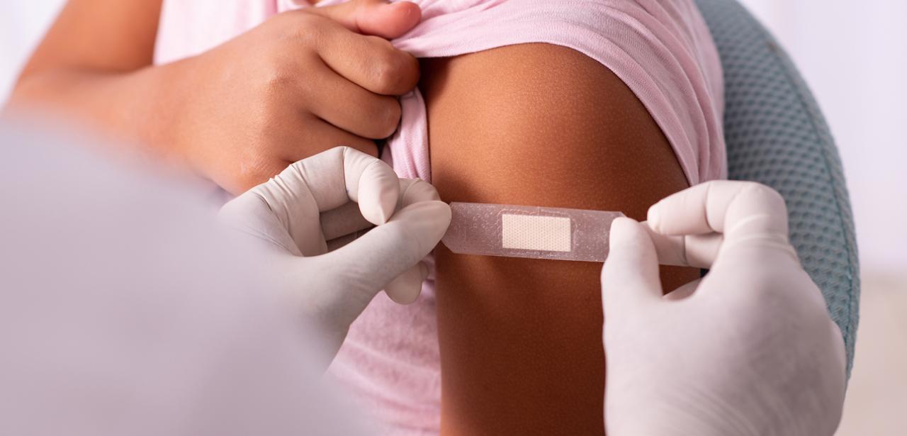 Recommended vaccines schedule for children and teens